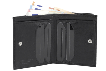 Preview: Wiener Schachtel mit großem Kleingeldfach XXL im Ausweisformat mit RFID Schutz Block Folie mit Geschenk Box LEAS in Echt-Leder, schwarz Preview: Wiener Schachtel mit großem Kleingeldfach XXL im Ausweisformat mit RFID Schutz Block Folie mit Geschenk Box LEAS in Echt-Leder, schwarz